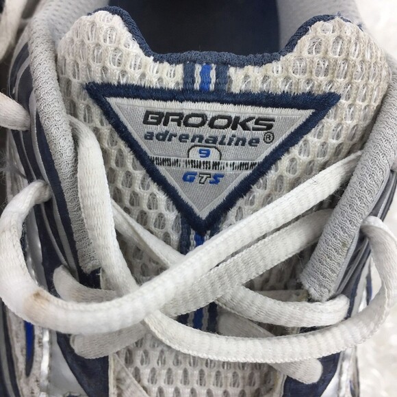 Brooks Adrenaline Mens 10M  Euro 40 Running Athletic Shoe Sneaker Gray & Blue - Picture 8 of 8